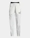 Balenciaga Side-stripe Tracksuit Pants In White