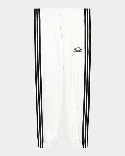 BALENCIAGA SIDE-STRIPE TRACKSUIT PANTS
