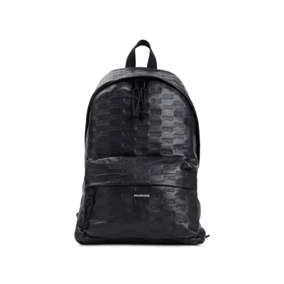Balenciaga Signature M Backpack In Black