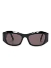 Balenciaga Square-frame Sunglasses In ブラック