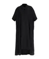Balenciaga Silk Dress In Black