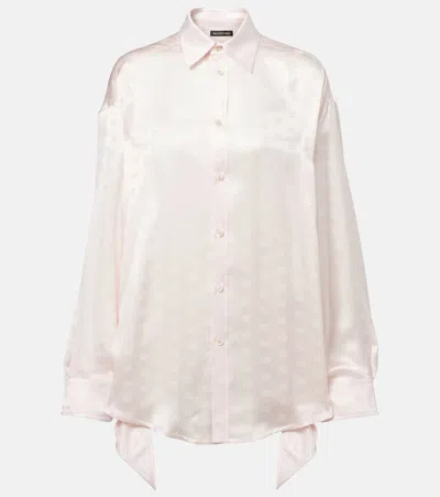 Balenciaga Silk Satin Shirt