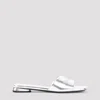 Balenciaga Duty Free Slides In Metallic