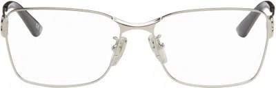 Balenciaga Gunmetal Mercury Glasses In Transparent