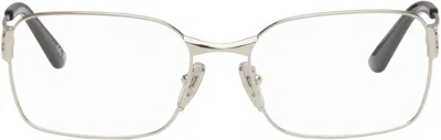 Balenciaga Silver Mercury Metal Glasses In 002 Silver