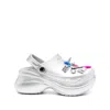 Balenciaga Crocs Jibbitz Clogs In White
