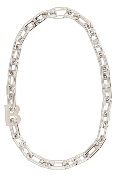 Balenciaga Silver Necklace