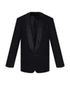 Balenciaga Single-breasted Blazer In Black