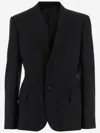 BALENCIAGA SINGLE-BREASTED COTTON BLAZER