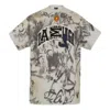 Balenciaga Skater Graffiti T-shirt 'heather Grey' In Gray