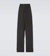 Balenciaga Black Tailored Large Fit Trousers In Black