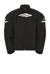 Balenciaga Ski Biker Jacket In Black