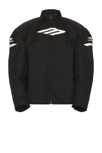 Balenciaga Ski Biker Jacket In Black