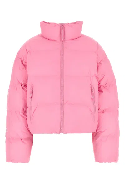 BALENCIAGA BALENCIAGA PINK NYLON PADDED JACKET