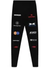 Balenciaga Women's Ski Leggings In Black In 黑色