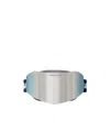 Balenciaga Ski Mask Goggles In Mirror Silver