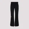 Balenciaga Black Stretch Nylon Ski Pant In Black
