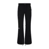Balenciaga Black Stretch Nylon Ski Pant In Black