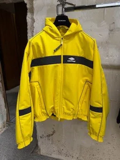 Balenciaga Ski Sports Casual Jacket In Yellow