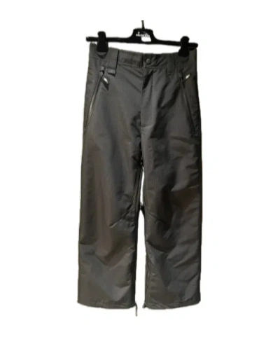 Balenciaga Skiing Straight Casual Pants In Black