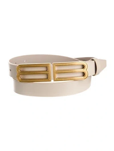 Pre-owned Balenciaga Skinny Belt Kit In Neutral