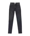 Balenciaga Skinny Denim Pants In Black