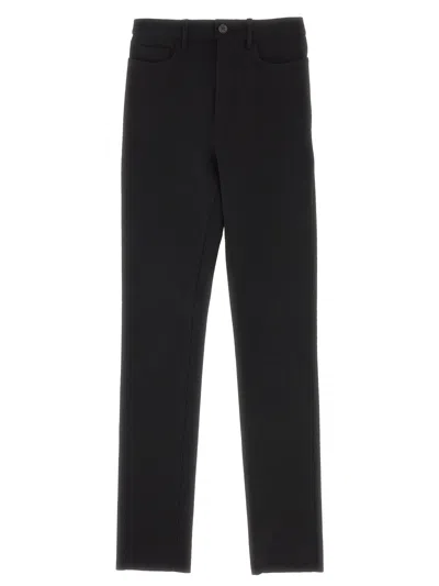 Balenciaga Leg Stretch Knee Leggings In Black