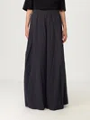 Balenciaga Elastic Waistband Midi Length Pleated Skirts In Black