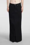 Balenciaga Skirt In Black