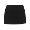 Balenciaga Black Hourglass Mini Skirt In Black