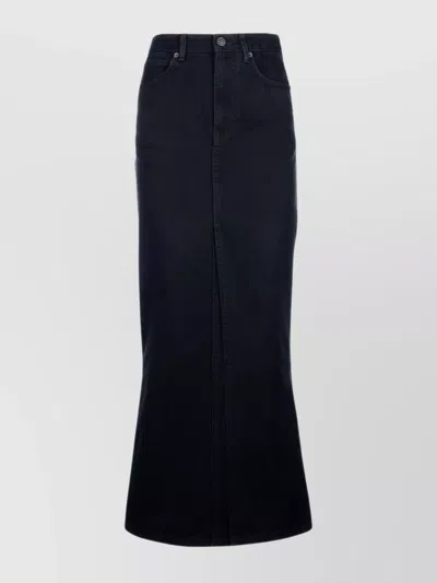 Balenciaga Skirts With Pockets And Belt Loops In Navy