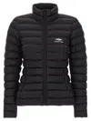 Balenciaga 3b Sports Icon Puffer Jacket In Black