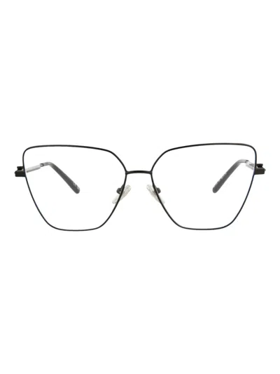 Balenciaga Sleek Cat Eye Optical Frames For Women In Black