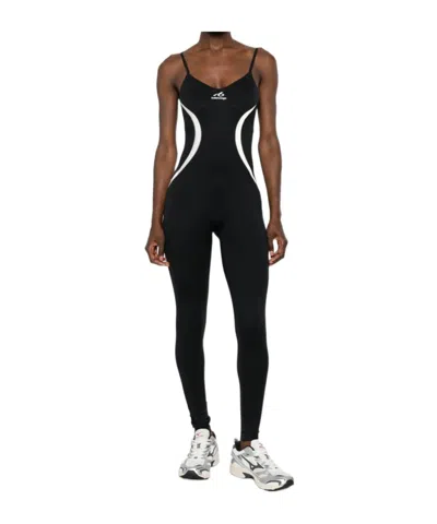 Balenciaga Sleeveless Bodysuit In Black