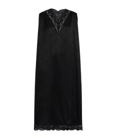 Balenciaga Sleeveless Dress In Black