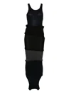 Balenciaga Sleeveless Maxi Dress In Black