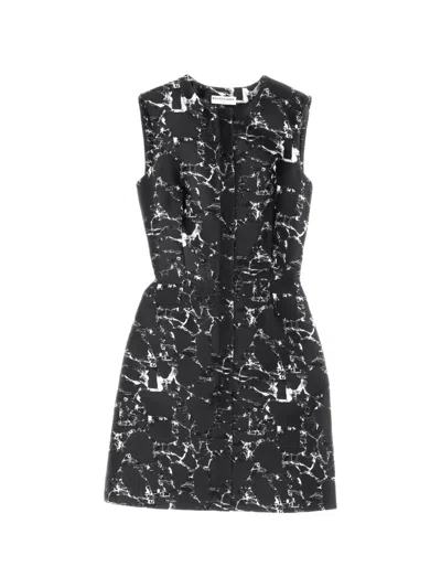 Pre-owned Balenciaga Sleeveless Mini Dress In Black