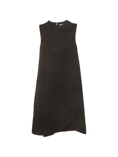 Pre-owned Balenciaga Sleeveless Mini Dress In Black