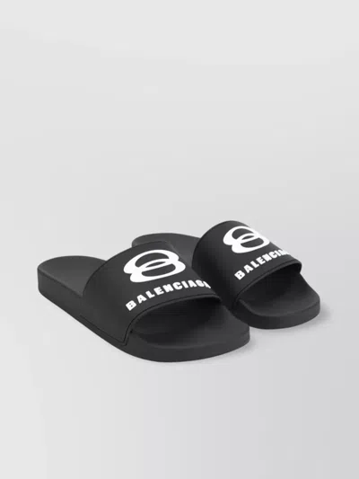 BALENCIAGA SLIDE SANDALS ROUND TOE