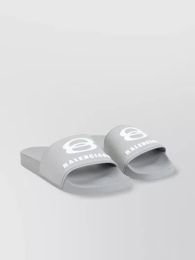 Balenciaga Slide Sandals Tonal Strap