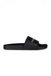 Balenciaga Men Slides In Black