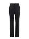 Balenciaga Straight-leg Tailored Trousers In Black