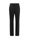 Balenciaga Straight-leg Tailored Trousers In Black