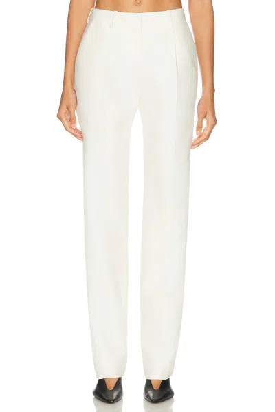 Balenciaga Slim Tailored Pant In White