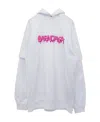 Balenciaga Slime Hoodie In White