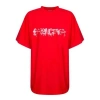 Balenciaga Slime Oversized T-shirt 'red White'