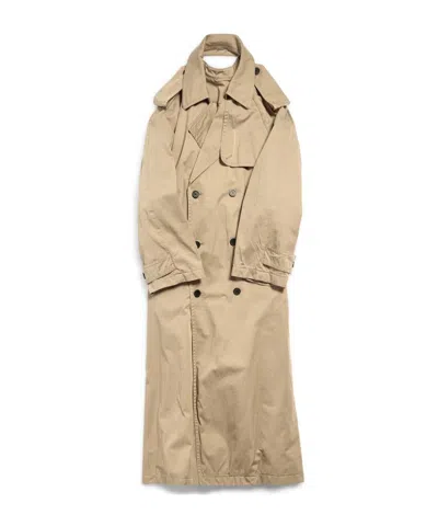 Balenciaga Sling Dress In Nude