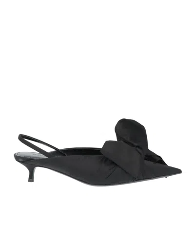 Balenciaga Slingback Pumps In Black