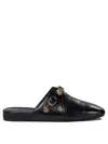 Balenciaga Slipper "cagole" In Pelle Borchiata