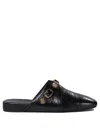 Balenciaga Slipper "cagole" In Pelle Borchiata